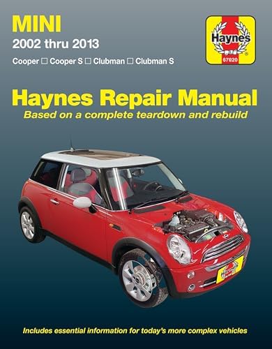 Mini Cooper, Cooper S, Clubman & Clubman S: 2002 Through 2011