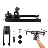 Putars 3D Printed Camera Holder Adapter Mount Accessories For DJI Mavic Pro Drone， Easy Installation, Components,125457mm. (Black)