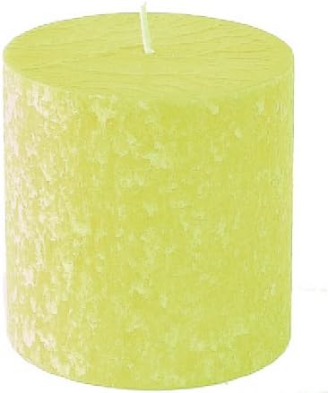 Root Scented Timberline Pillar Candle, 4-Inch by 4-Inch Tall, Anjou Pear