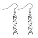 Godyce DNA Serotonin Necklace and Earrings Women Jewelry - Silver Plated with Gift Box (Sets)