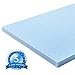 RUUF Mattress Topper Queen, 3 Inch Gel-Infused Memory Foam Mattress Topper - CertiPUR-US & Cloud-Like Softness, 60