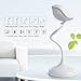 mamre Songbird Reading Table Lamp with Wireless Bluetooth Speaker, Night Light for Baby (Cool White LED Light)