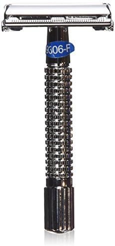 WEISHI Weishi Safety Razor and Travel Case with 5 Dorco Blades.