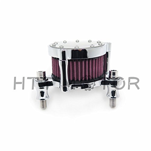 Chrome Air Cleaner Intake Filter System Kit Fit Harley Sportster XL 883 1200 04-15