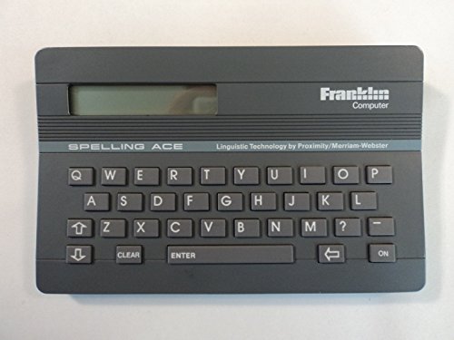 Franklin-Computer-Spelling-Ace-Gray-Merriam-Webster-SA-98-V2