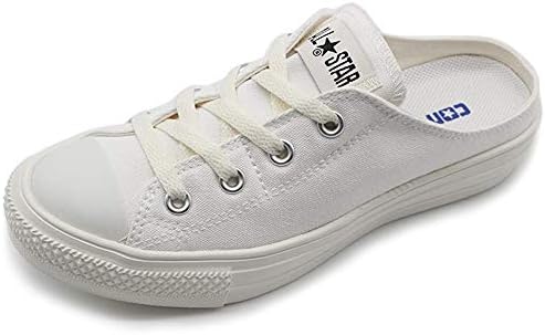 Amazon コンバース All Star Cvsbasslmsp スニーカー レディース オックス スリッポン 白 黒 ホワイト ブラック Light Mule Slip Ox ホワイト Measurement 24 Point 0 Centimeters スニーカー