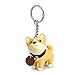 Toy Innovation Dog Keychain Charms, Shiba Inu Key Ring Cute Keychains Car Key Chain for Kids Adults