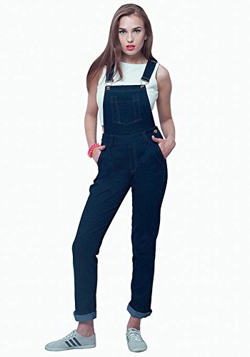 faballey women's denim jumpsuit