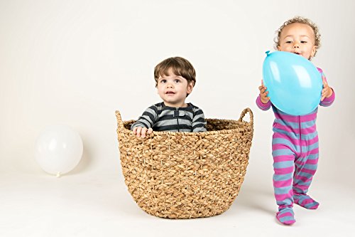 image for Leveret Kids Striped Baby Boys Footed Pajamas Sleeper 100% Cotton (Siz