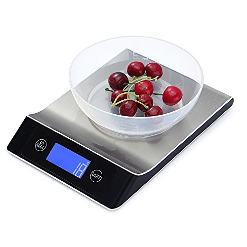 WAOAW Digital Kitchen Scale 22lb 10kg Food Scale Precise Cooking Scale and Baking Scales Digital Weight