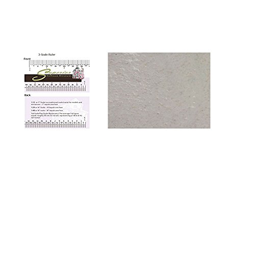 Dollhouse Miniature Mini-brick Mortar, 16 Oz., White