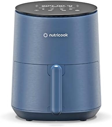 Nutricook Air Fryer Mini, 1500 Watts, Digital Display, Tempered