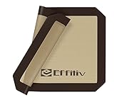 Effiliv Baking Mat - Non-Stick Silicone Reusable Mat Bakeware Set - Cookie Liner -1 Pice