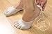 RAE-YOGA Non Skid Antibacterial Bamboo Toe Socks (M-L (8.5 -10), Black)
