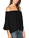 ALLY-MAGIC Womens Chiffon Off Shoulder Top Batwing Short Sleeve Shirt C4734