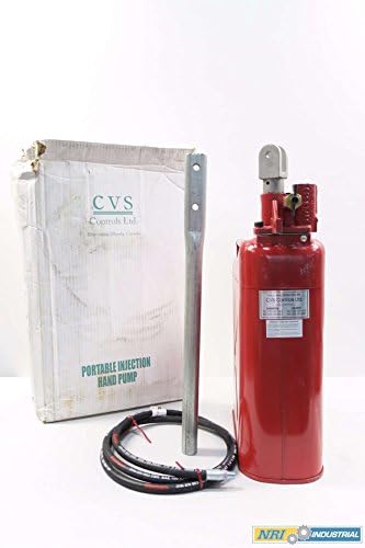 NEW CVS CONTROLS CVS-LP-1000 LOW PRESSURE PORTABLE INJECTION HAND PUMP D528990