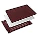 Mosiso Plastic Hard Case with Keyboard Cover with Screen Protector for Macbook 12 Inch, Dark Red