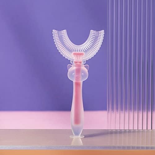 [Upgraded] U Shaped Toothbrush Kids Toddler Baby Toothbrushes 360