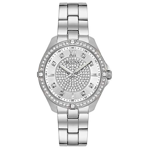 Bulova-Womens-96L236-Analog-Display-Quartz-Silver-Watch