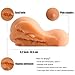 Sex rabbit Butt Sex Love Doll Male Masturbator with Big Breasts for Men, 3D Realistic Virgin Tight Vagina Anal Stroker Boobs Adult Sex Toys for Male Masturbation Gift 7.26 Pound(Belladonna' sexy butt)