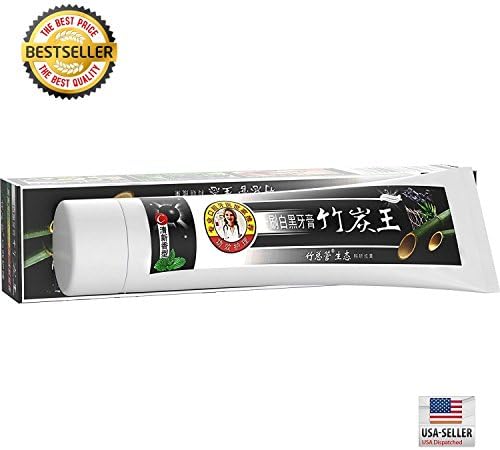 Activated Charcoal Teeth Whitening Toothpaste 3d white,natural organic bamboo charcoal,Destroys Bad Breath Removes Smoke Stains and Coffee Stains,4 oz FROM HOLLYSON