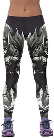 KTMod Womens 3d Digital Printed GYM Workout Full Length Leggings Batman 1 One Size