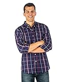 Noble Mount Mens 100% Cotton Casual Shirt - Regular Fit