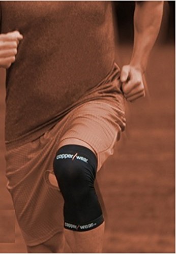 Copper Wear Compression Knee Sleeve, Large - Thumbnail 5
