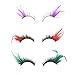 KLOUD City® 3 Pairs Different Deluxe Party Stage Feather False Eyelashes Eye Lashes