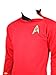 Classic Red Sci-Fi Space Medicine Costume Cosplay Shirt Uniform TOS (XL)
