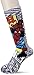 Stance Men's M546D18SPI Spiderman Comic Sock, Grey - Large