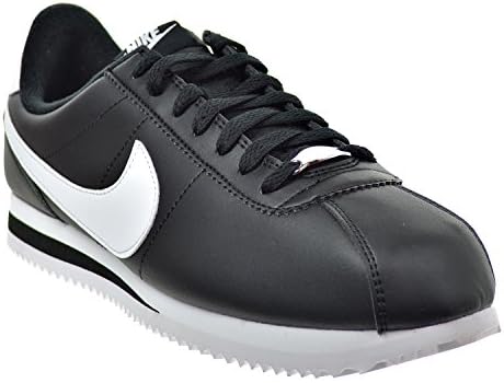 nike cortez white leather mens