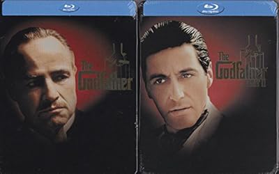THE GODFATHER Part 1 and 2 BLU-RAY STEELBOOK Set (Both masterpiece movies together) Francis Ford Coppola