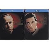 THE GODFATHER Part 1 and 2 BLU-RAY STEELBOOK Set (Both masterpiece movies together) Francis Ford Coppola