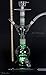 The Heavy Hitter Master Voltage LED Light Edition All Glass on Glass Shisha American Hookah Shisha with Travel Case