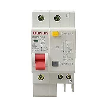 Interruptor de aire doméstico protector contra fugas 1P + N63A