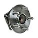 TRQ 2 Piece Rear Wheel Bearing & Hub Assembly Set Compatible with 2003-2008 Pontiac Vibe 2000-2005 Toyota Celica Corolla Matrix