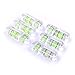 Atoplee Spirit Bubble Level Caravan Camping Outdoors Surface Leveler (Mini T-type Bubble Level,6pcs)