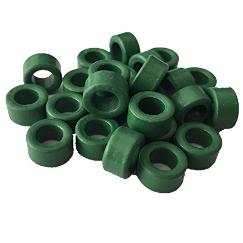 50ea 10X6X5mm small toroidal power inductor ferrite ring wire cable EMI filter ferrite bead MnZnPC40