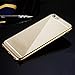IPhone 6 Plus Case,IPhone 6s Plus Case DDLBiz Clear Crystal Rubber Plating TPU Soft Case Cover for iPhone 6/6S Plus 5.5inch (Gold)