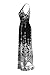 G2 Chic Women's Bohemian Summer Smocked Jersey Maxi Dress