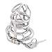 TERNENCE Stealth Convenient Lock Chastity Cage Device Ergonomic Design for Male SM Penis Exercise Sex Toys (40mm S Size)