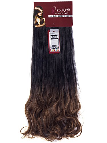 3-5 Days Delivery 7Pcs 16 Clips 24 Inch Wavy Curly Full Head Clip in on Double Weft Hair Extensions
