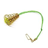 Colawind Barbed Fishing Hook With Bait Cage For Freshwater/Saltwater And All Kinds Of Fishing Rods ,Anti Hanging Bottom &Winding