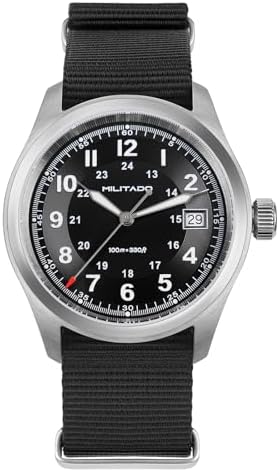 Amazon.com: TACTICAL FROG Militado ML07 VH31 36mm Military Mens