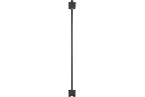 WAC Lighting H Track 120V 48in Extension Rod to Extend H Track Fixtures from Track for H Style 3-Wire Track Systems in Black