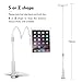 Benks Cellphone Mount/ iPad Mount/ Tablets Mount, 360 Rotating,Clamp with Bracket for Apple iPhone 7 Plus/6s Plus/iPad Mini 3/ Air 2/ Galaxy Tab 4(750mm for iPad)