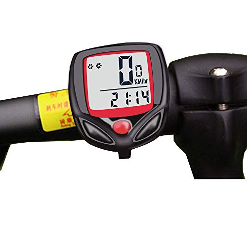 Mein HERZ Computer di Bicicletta,Contachilometri Bici, 15 Funzioni,Impermeabile Bici Computer per Tachimetro Bici…
