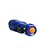 Mini Butterball 300 Lumens 3 Mode Zoomable Mini Hunting LED Flashlight Night Vision Torch Supported AA battery or 14500 3.7v battery (Blue Light)