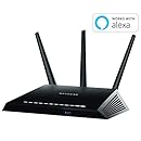 NETGEAR Nighthawk AC1900 Dual Band WiFi Router, Smart Parental Controls, Compatible with Amazon Alexa (R7000)